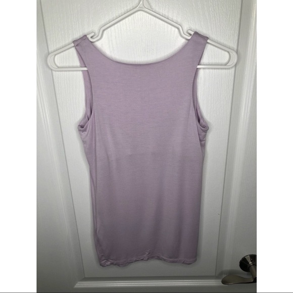 Joe Fresh Lavender/Mauve PJ Camisole with Build in Bra (Small) - Picture 2 of 3
